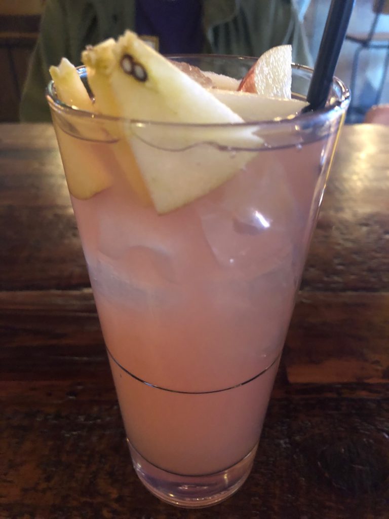 Rose sangria at Spitz in Little Tokyo, Los Angeles from "New Year, New Vinyl" by Liz Ohanesian (DJ Liz O.)