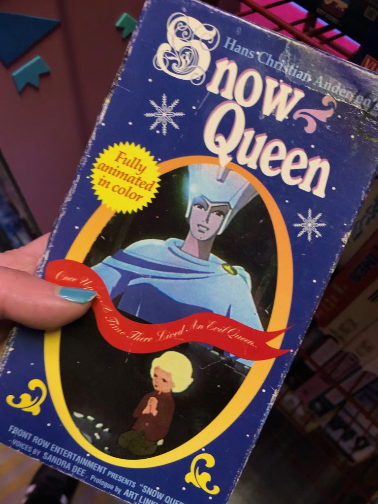 Snow Queen (1957) on VHS at Whammy Analog Media in Echo Park (Photo: Liz Ohanesian)