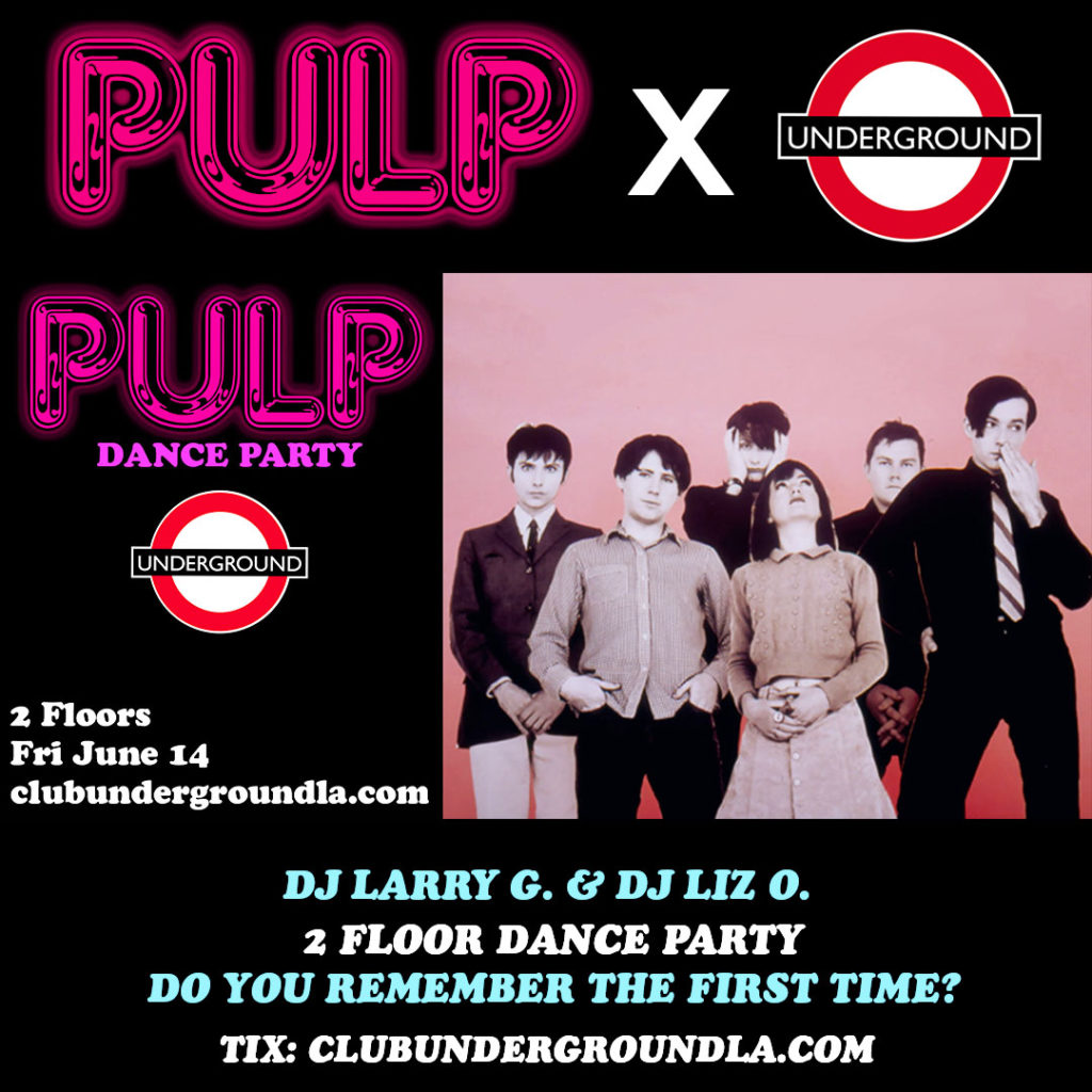 Pulp Nite at Underground with Larry G. and Liz O. at Grand Star Jazz Club in Los Angeles on June 14, 2024