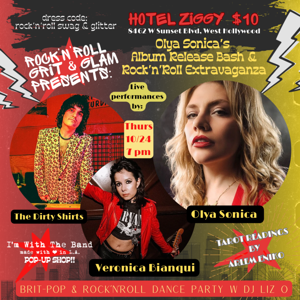 Olya Sonica Album Release Party Hotel Ziggy October 24, 2024