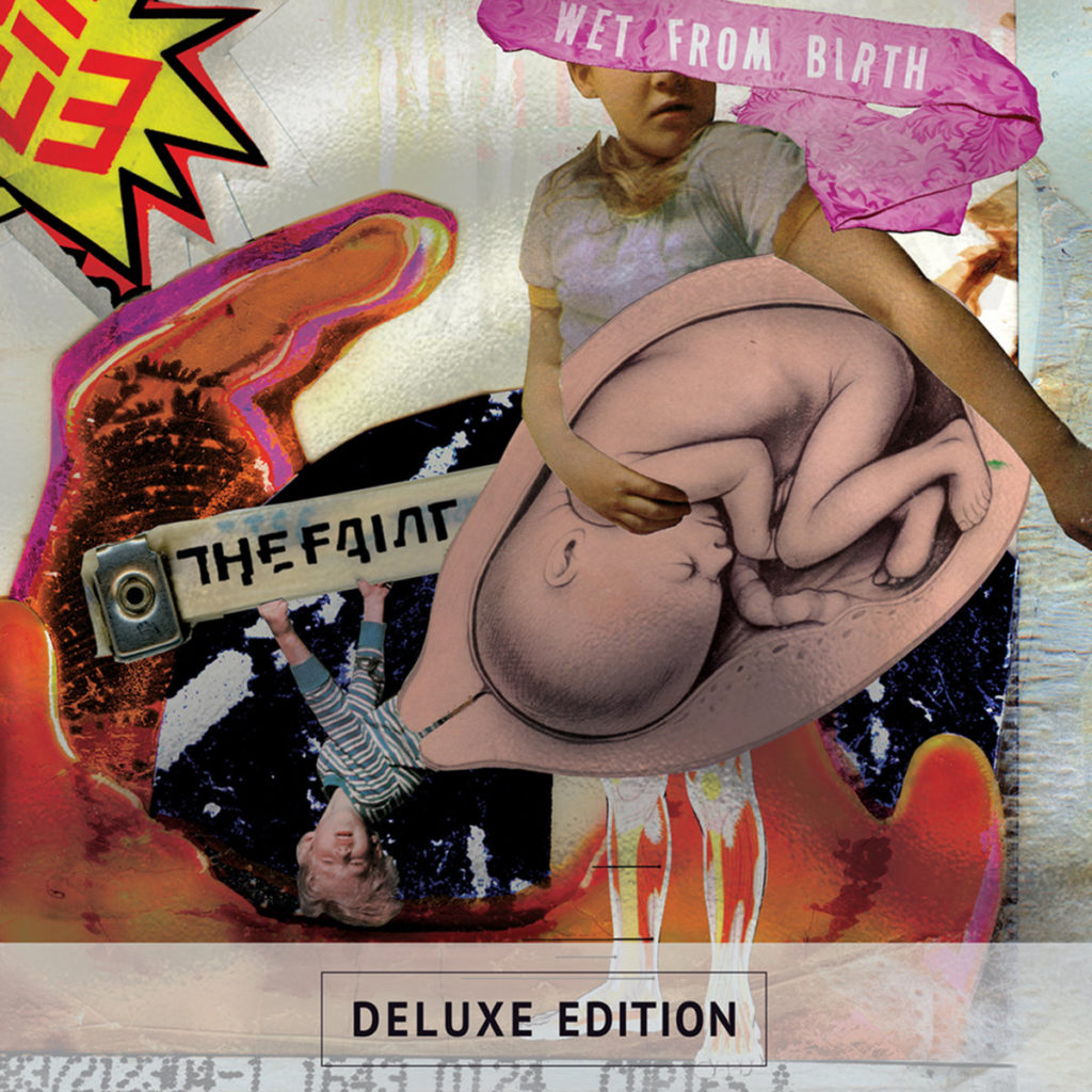 Cover for The Faint Wet From Birth Deluxe Edition out on March 14, 2025